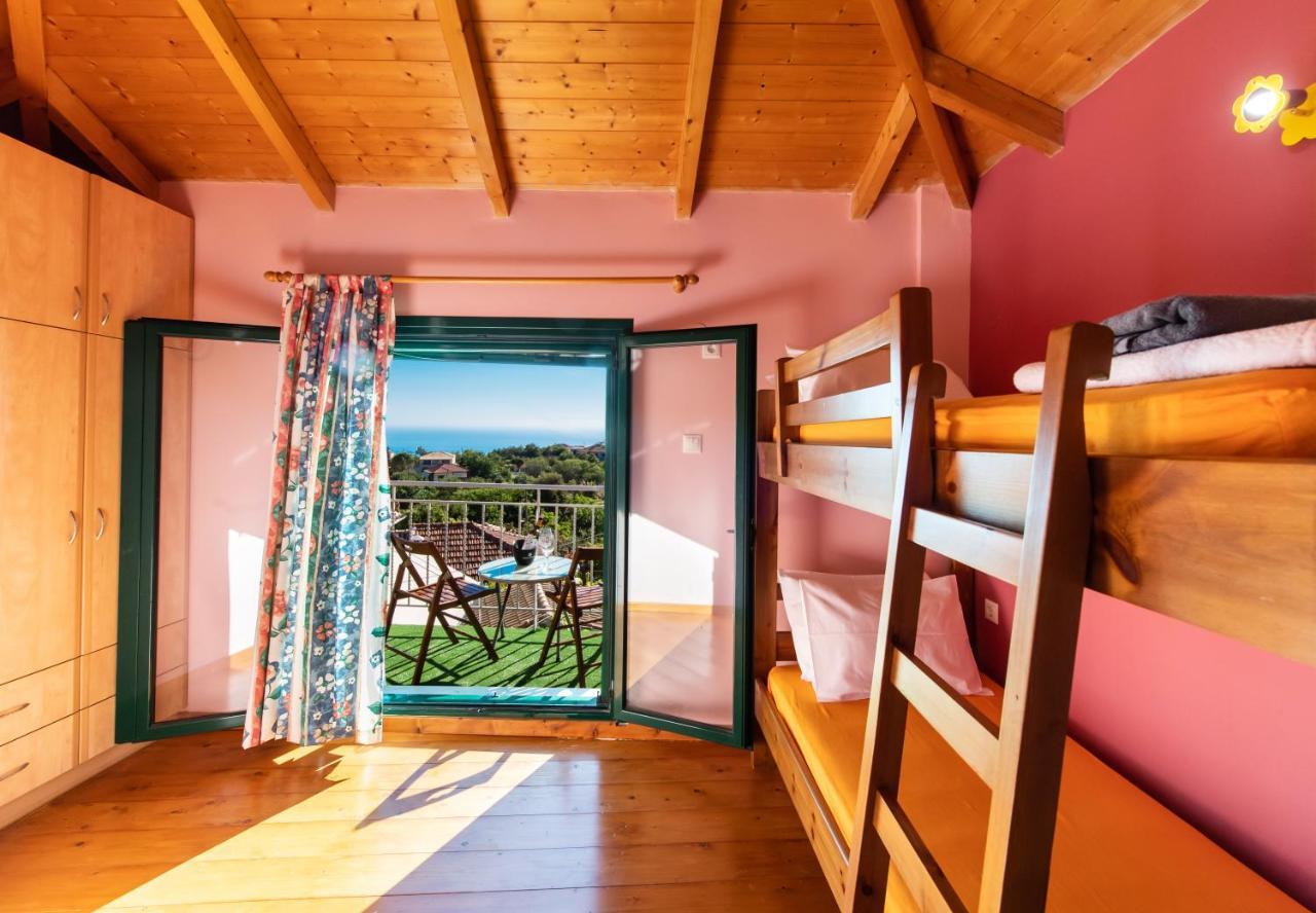 Вілла Lefkada Sunset House Каламіци Екстер'єр фото